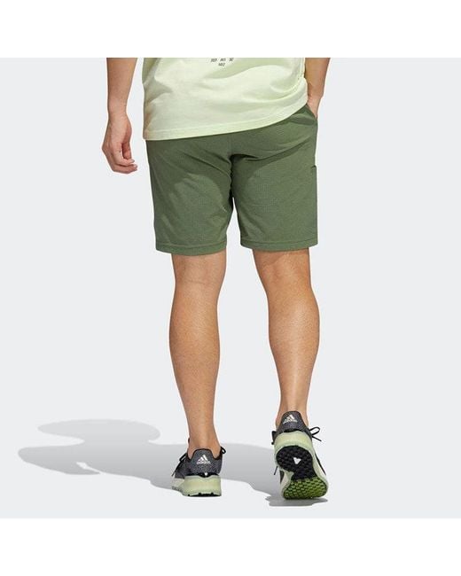 Adidas Green Printing Casual Straight Shorts for men