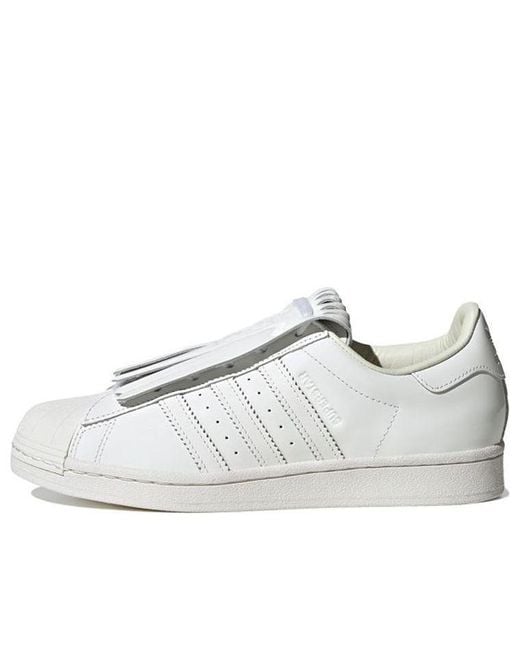 Adidas White (Wmns) Superstar Fringe 'Off'