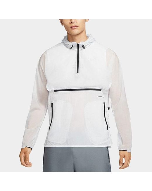 Nike Gray Run Division Flash Running Jacket For for men