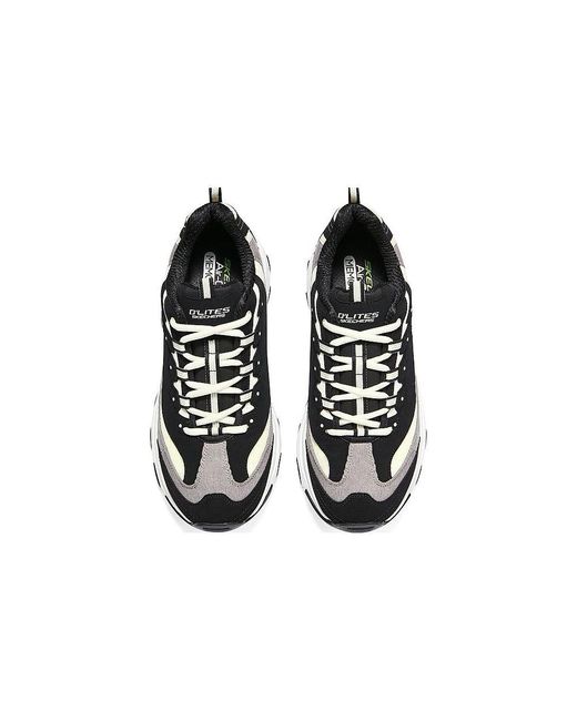 Skechers Black (Wmns) D'Lites 1.0 for men