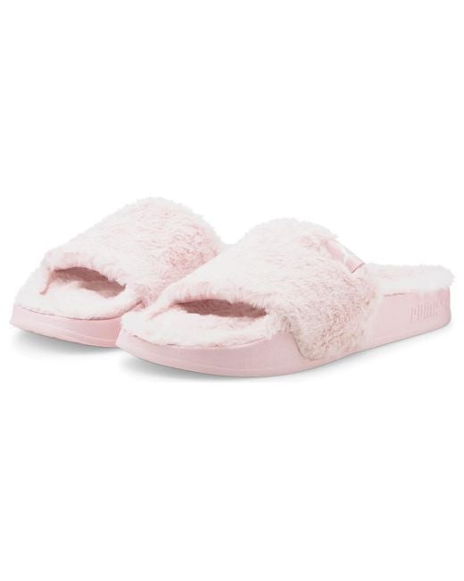 PUMA Pink (Wmns) Leadcat 20 Ylm Sports Slippers
