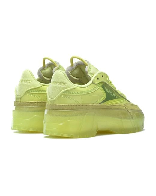 Reebok Green (Wmns) Cardi B X Club C 'High Vis'