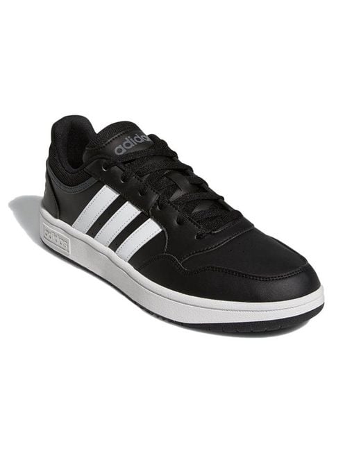 Adidas Black Hoops 3.0 Low 'Core' for men
