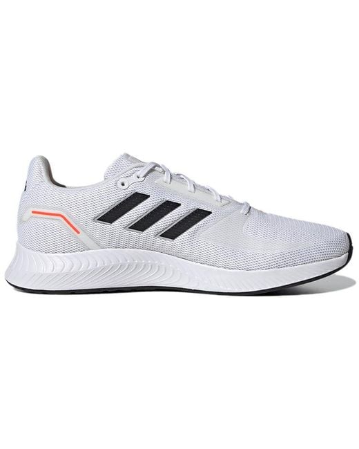 Adidas White Neo Run Falcon 2.0 for men