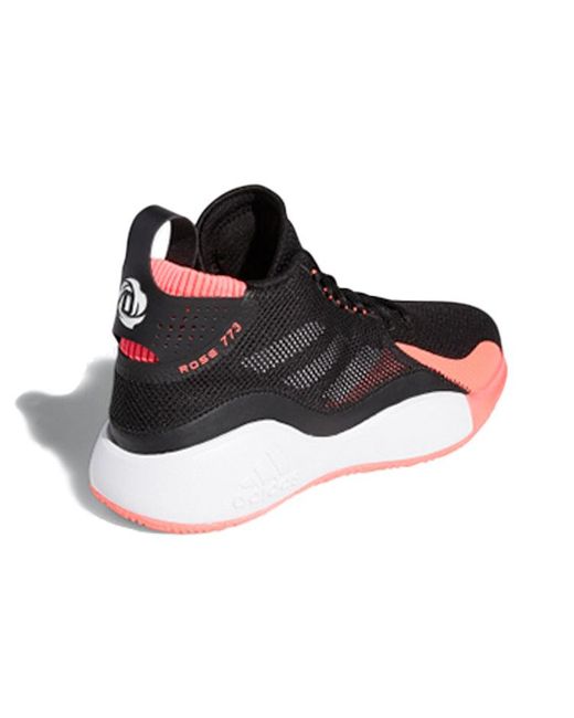 Adidas Black D Rose 773 2020 Signal' for men
