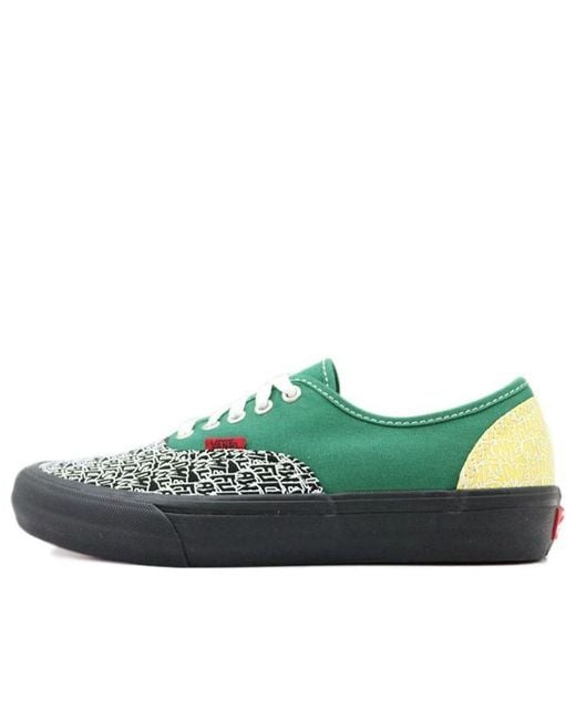 Vans Green Fucking Awesome X Authentic C Pro for men