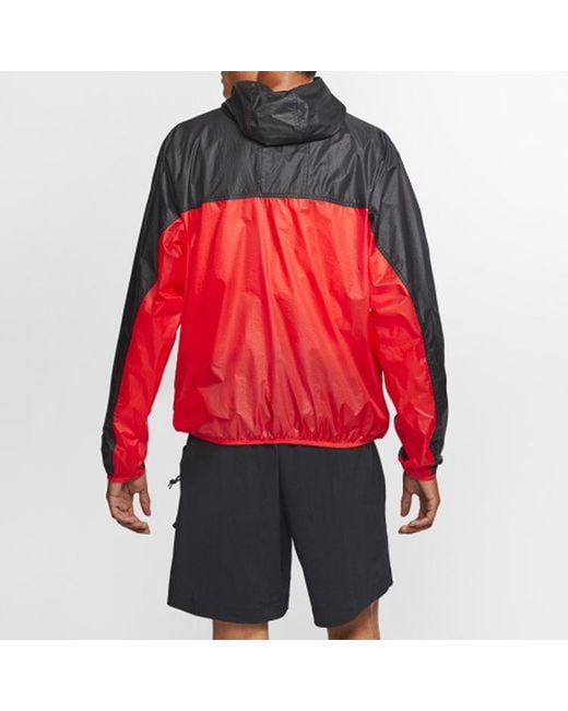 Nike Red Acg Sports Hooded Jacket for men