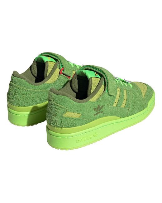 Adidas Green Dr. Seuss X Forum Low 'Grinch' for men