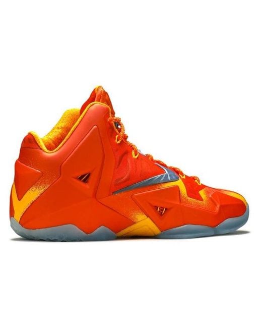 Nike Orange Lebron Preheat 'Forging Iron' for men