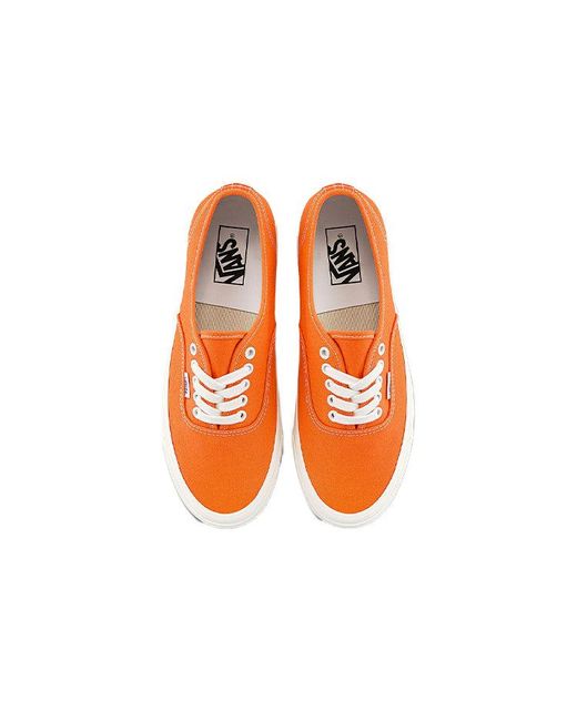 Vans Orange Anaheim Factory Authentic 44 Dx Low-Top Sneakers for men