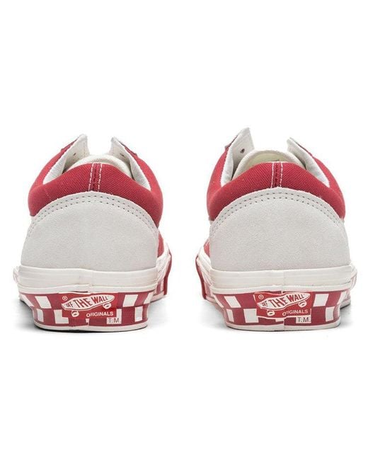 Vans Red Og Old Skool Lx 'Bumper Cars for men