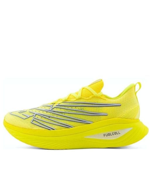 New Balance Yellow Fuelcell Supercomp Elite V3 for men