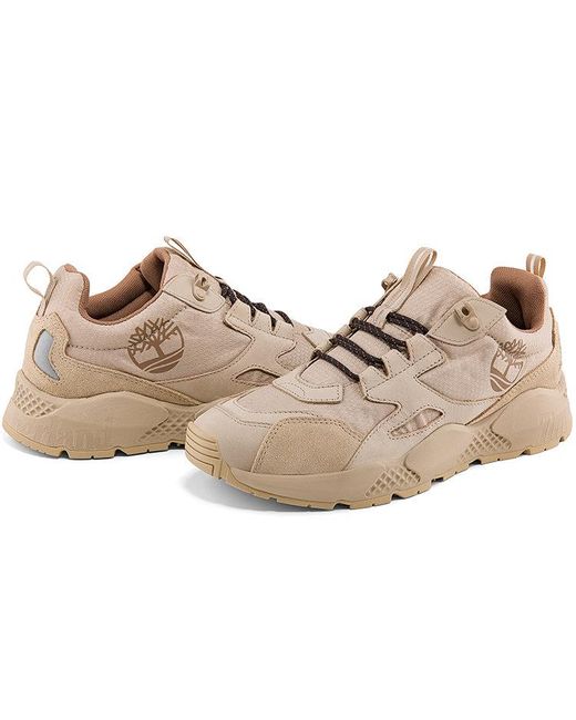 Timberland Natural Ripcord Arctra Low Trainers 'Light Suede' for men