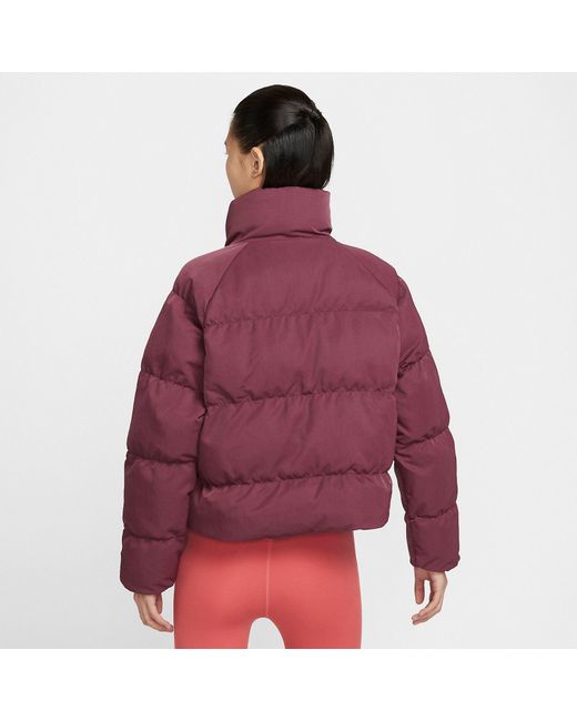 Nike Purple (Wmns) Windproof Warm Cotton Jacket