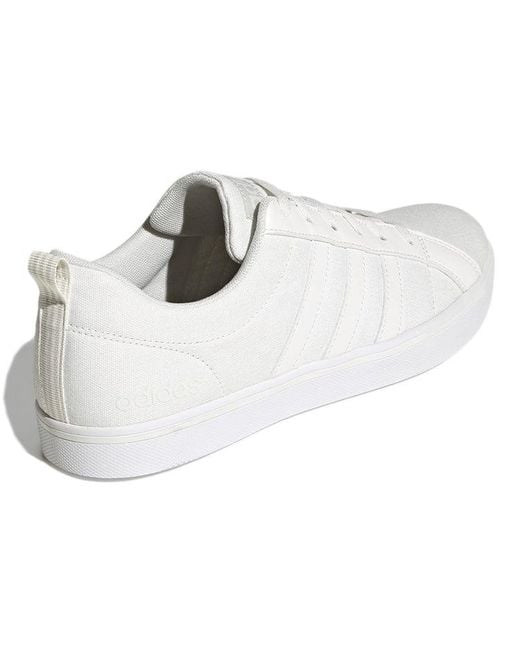 Adidas White Neo Vs Pace Classic Casual Low Tops Skateboarding Shoes for men