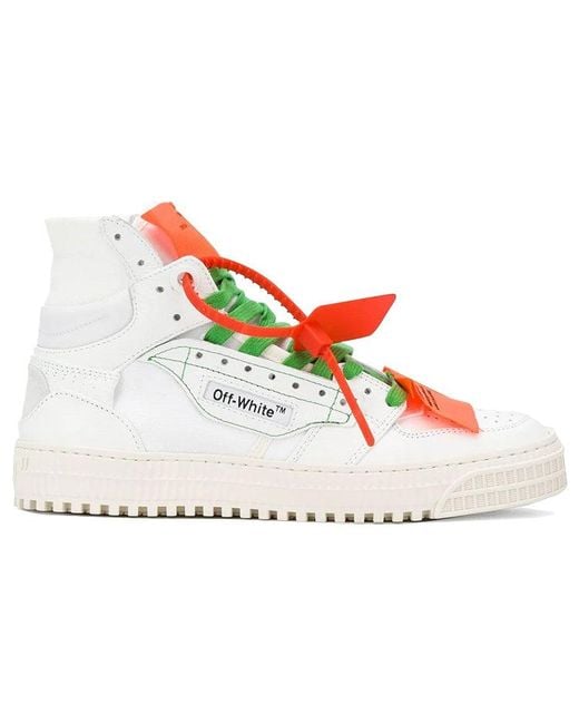 Off-White c/o Virgil Abloh White (Wmns) C/O Virgil Abloh Retro High Top Casual Skate Shoes