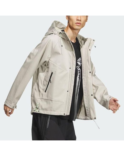 Adidas Gray City Escape Jacket Asia Sizing for men