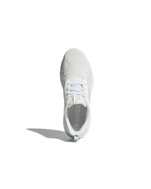 Adidas White Alphabounce Rc for men