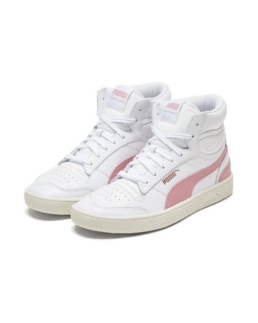 PUMA White Ralph Samprson Mid Foxglove' for men