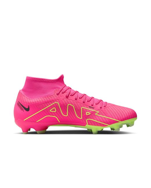 Nike Pink Mercurial Superfly 9 Academy Mg 'Luminous Pack' for men