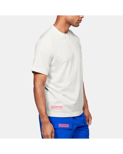 Under Armour White Summit Graphic T-Shirt for men