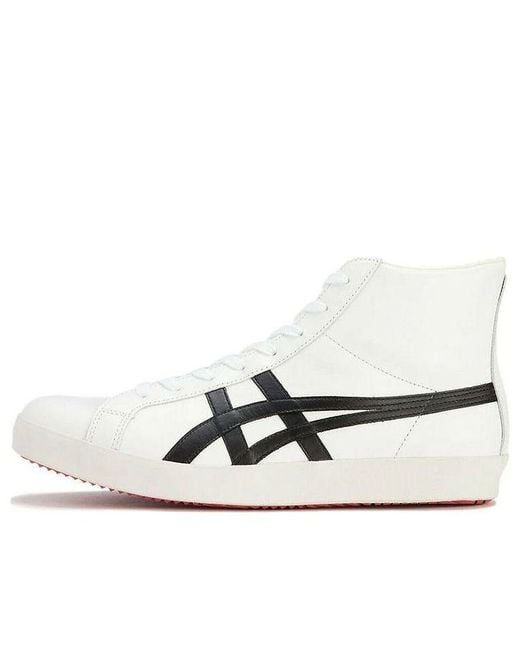 Onitsuka Tiger White Fabre Hi Nm Shoes for men