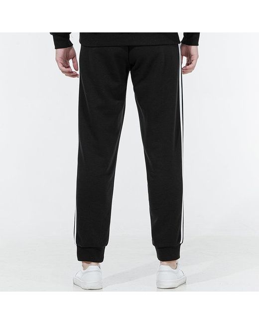 Adidas Black 3S Ft Tc Pt Small Knit Sports Pants/Trousers/Joggers for men
