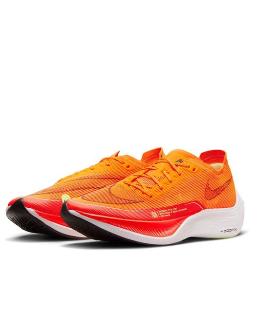 Nike Orange Zoomx Vaporfly Next% 2 'Total' for men