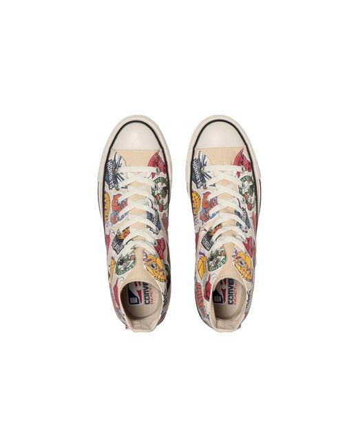 Converse Blue All Star X Nba Hi 'Off Multi-Color'