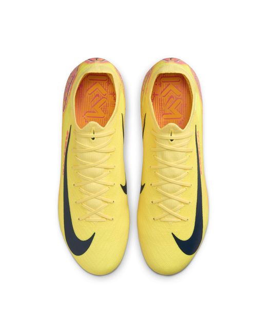 Nike Yellow X Kylian Mbappe Mercurial Vapor 16 Pro Ag 'Light Laser' for men
