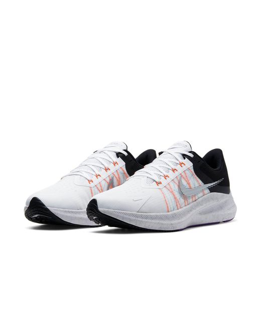 Nike White Air Zoom Winflo 8 Flash Crimson' for men