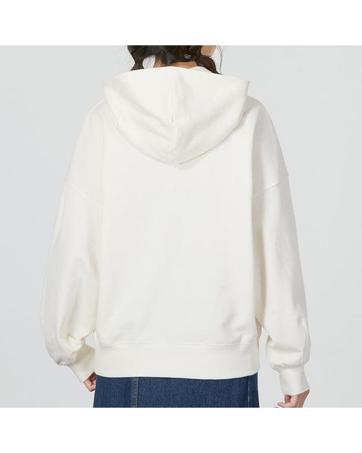 PUMA White (Wmns) Classic Oversized Hoodie Tr