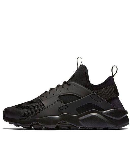 Nike Black Air Huarache Run Ultra 'Triple' for men