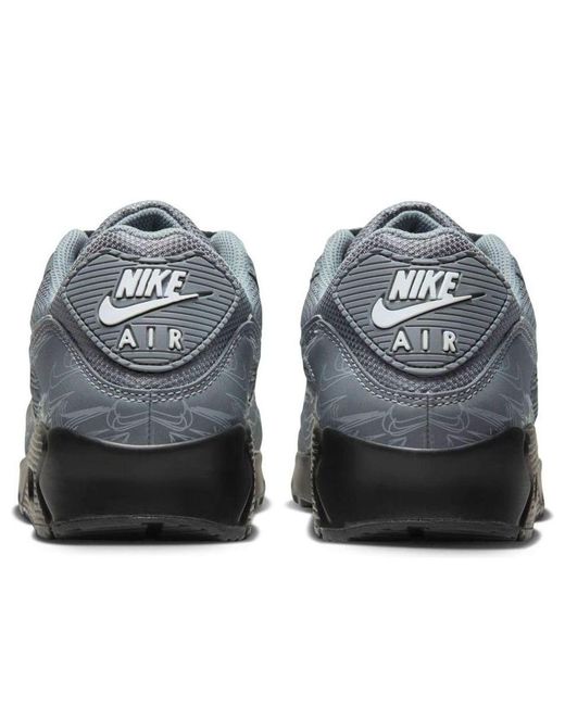 Nike Blue Air Max 90 'Cool Reflective' for men