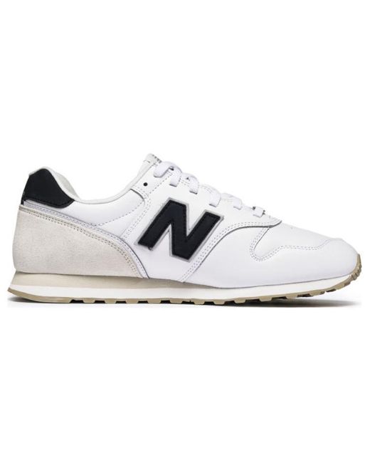 New Balance White Nb 373 for men