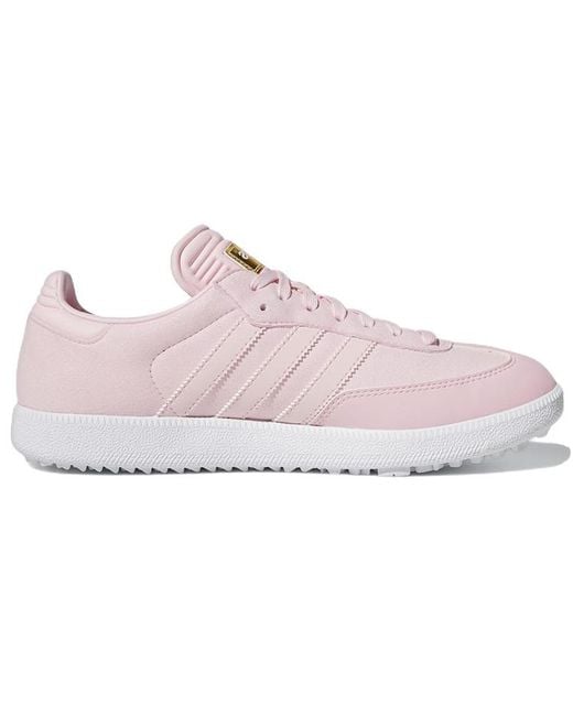 Adidas Pink Samba Spikeless Golf Se 'Clear' for men
