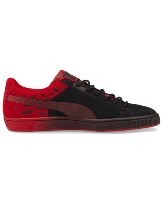 PUMA Red Batman X Suede Classic Barbados Cherry' for men