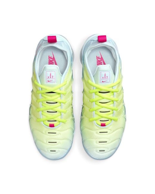 Nike Blue (Wmns) Air Vapormax Plus Tint Lemon Twist'