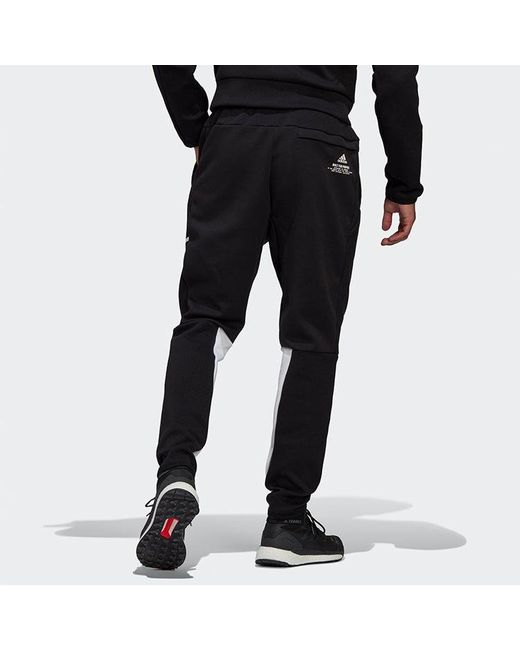 Adidas Black Sportswear Z.N.E. Pants for men