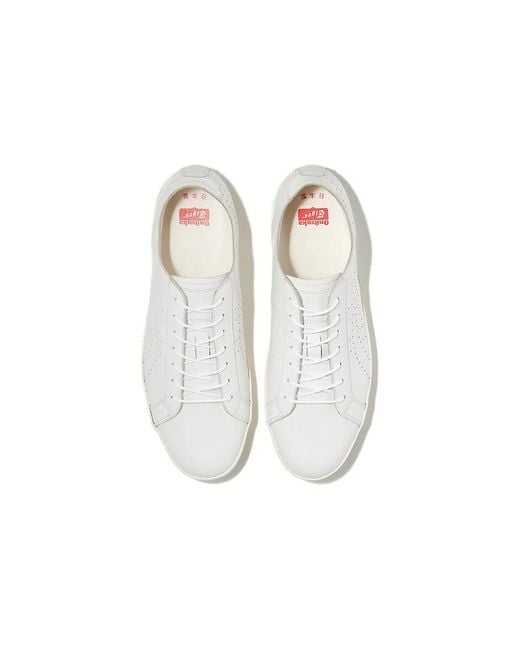 Onitsuka Tiger White Fabre Deluxe Lo Cl Nippon Made for men