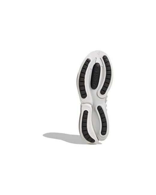 Adidas White Alphaboost V1 for men