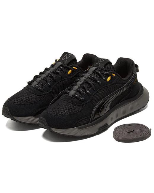 PUMA Black Neymar Jr. X Wild Rider Castlerock' for men