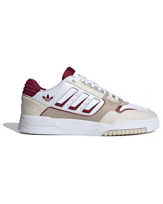 Adidas White Drop Step Low 2.0 for men