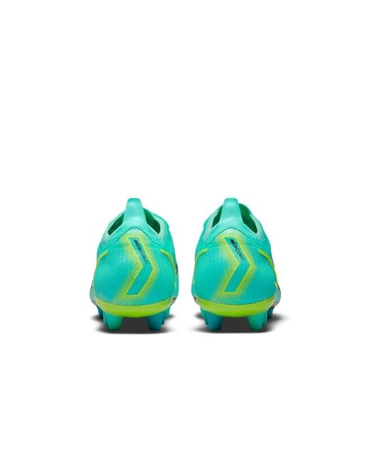 Nike Green Mercurial Vapor 14 Elite Hg for men