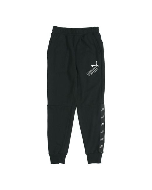 PUMA Black Amplifier Pants for men