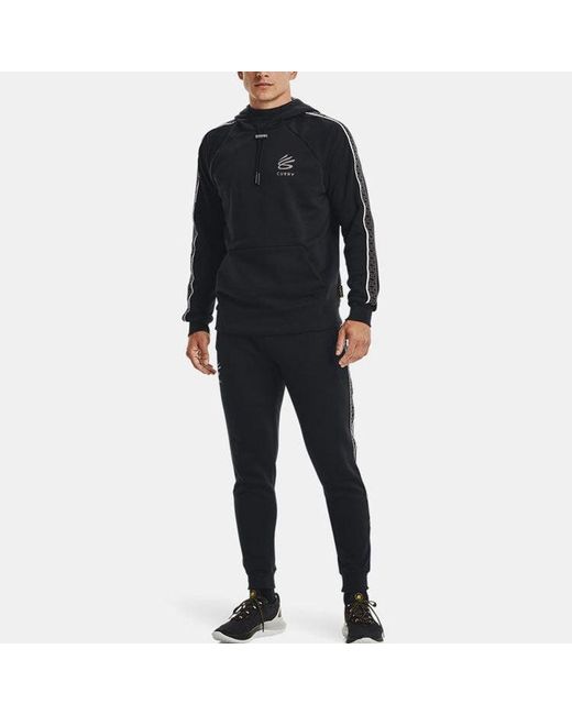 Under Armour Blue Curry Long Sleeve Hoodie for men