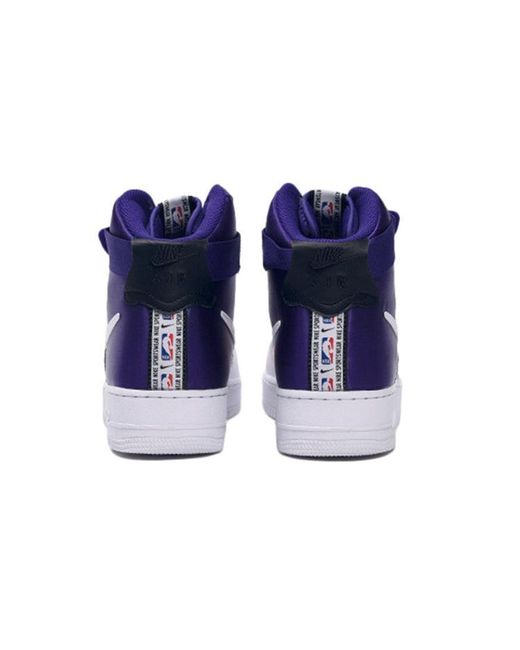 Nike Blue X Nba Air Force 1 High '07 'Lakers' for men