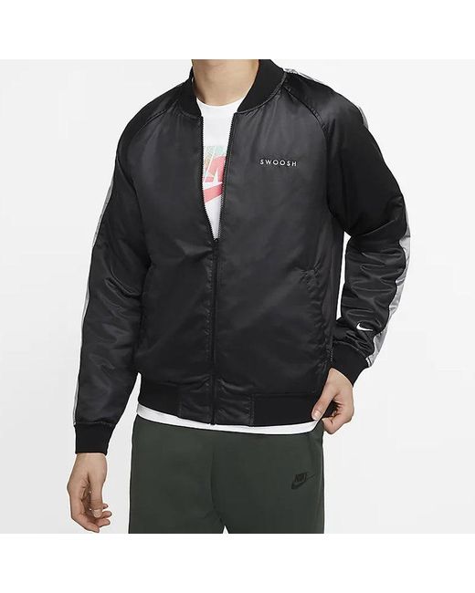 Nike Black Reversible Woven Jacket for men