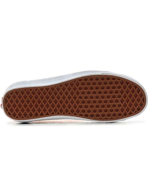 Vans Orange Suede Bold Ni for men
