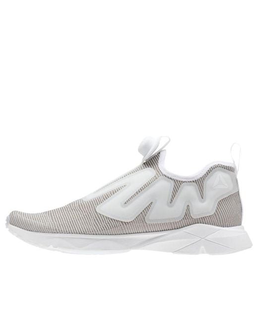 Reebok White Pump Supreme Flexweave for men